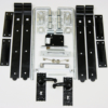 Garage Door Kit with Antique Lever Handle